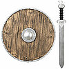 Wikinger-Schwert-Schild